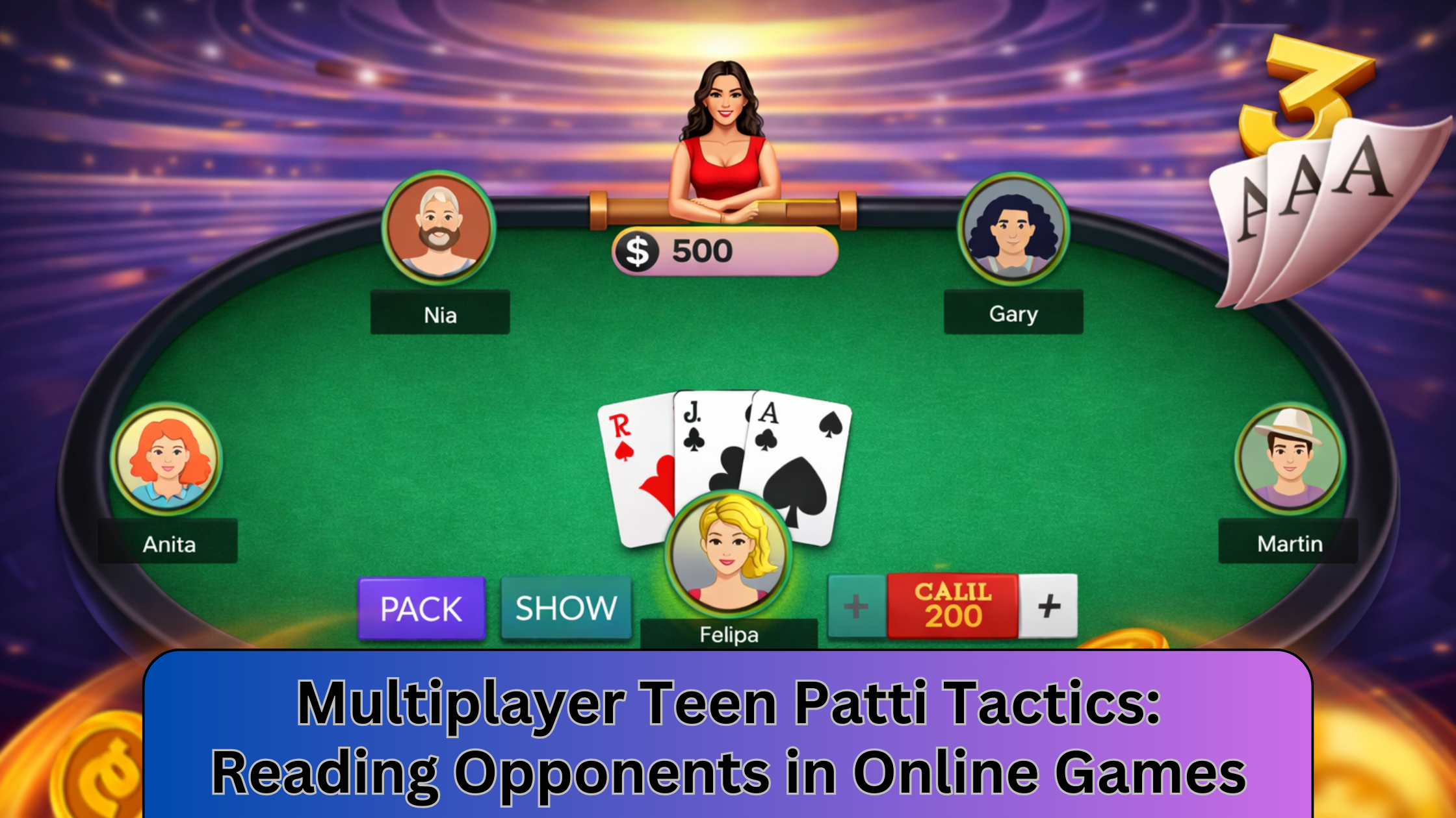 Multiplayer Teen Patti Tactics: Reading Opponents in Online Games
